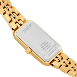 Citizen Silhouette 26mm Yellow Gold Tone Eco Drive Ladies Watch