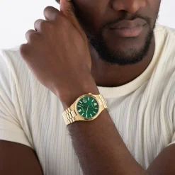 Citizen Tsuyosa 40mm Yellow Gold Tone Automatic Watch