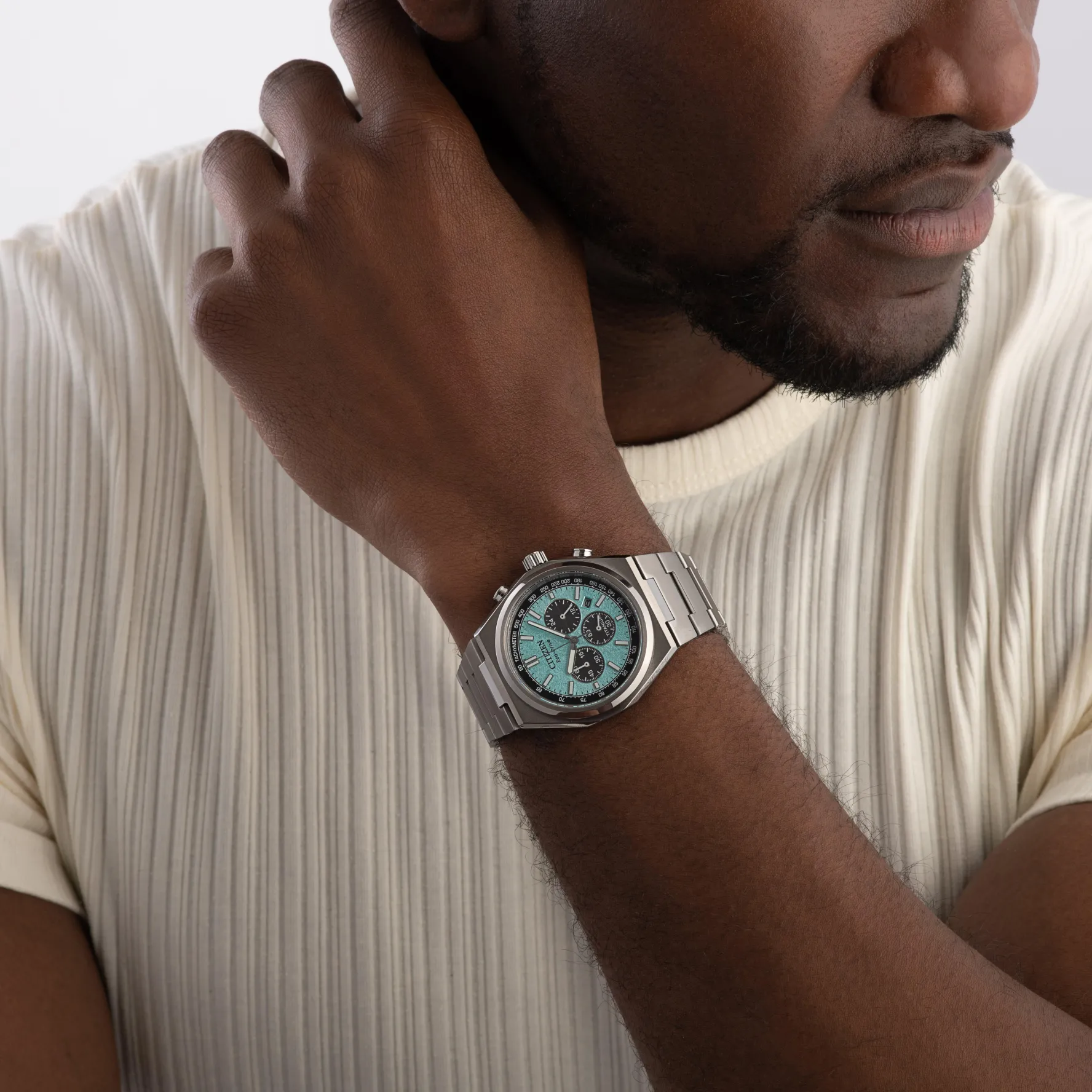 Citizen Zenshin Chrono 42mm Titanium Eco-Drive Men’s Watch