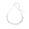 Coeur De Lion Freshwater Pearl and Crystal Necklace
