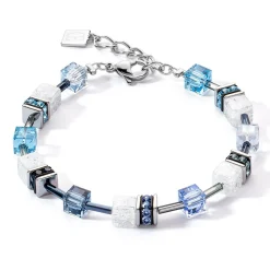 Coeur De Lion GeoCUBE Blue Bracelet