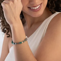 Coeur De Lion GeoCUBE Crystal Bracelet