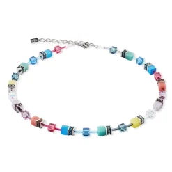 Coeur De Lion GeoCUBE Crystal Necklace