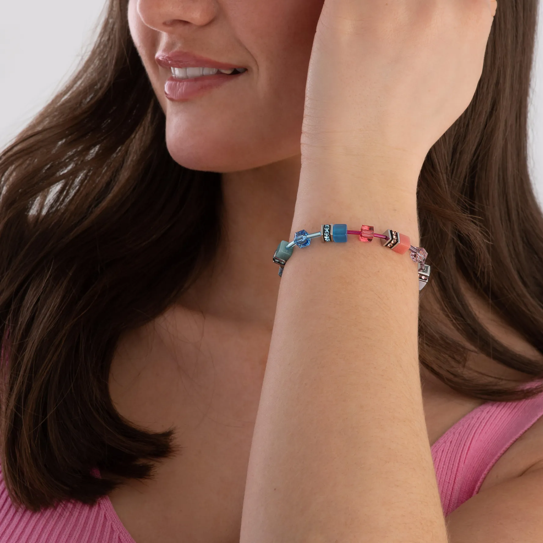 Coeur De Lion GeoCUBE Crystal Bracelet