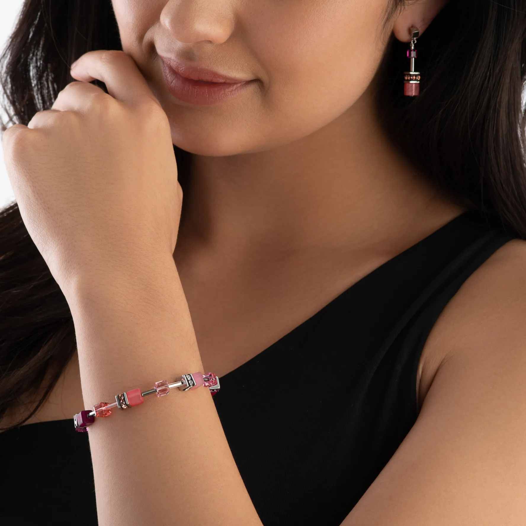 Coeur De Lion GeoCUBE Drop Earrings