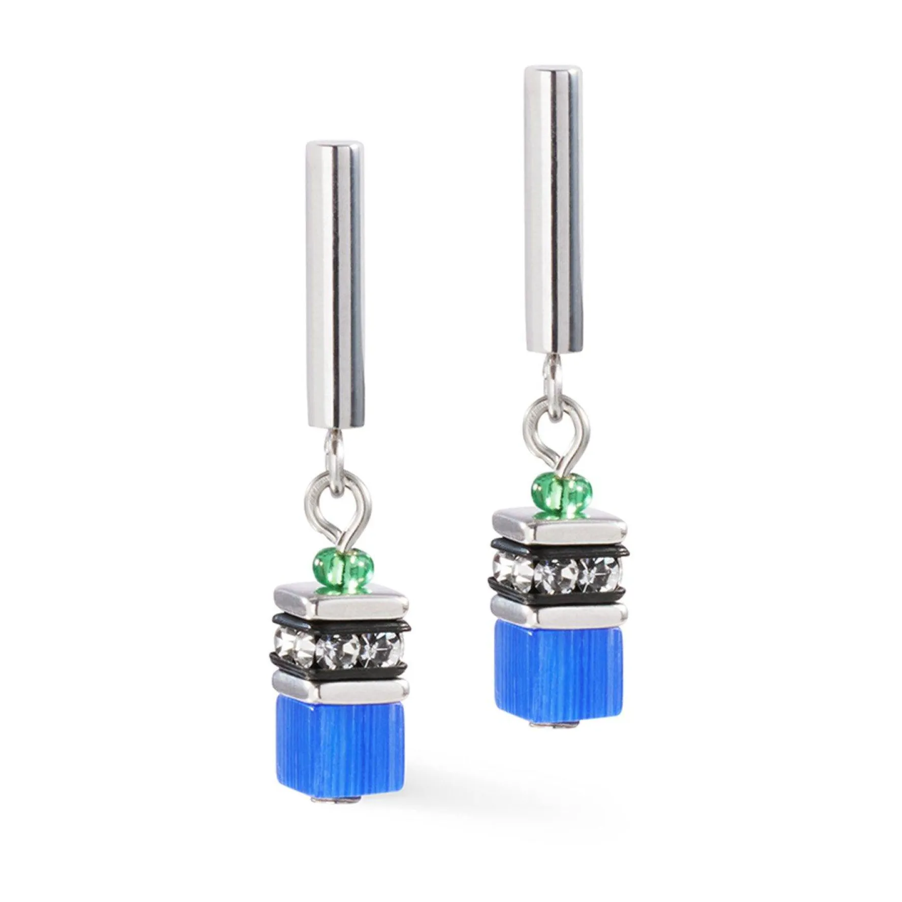 Coeur De Lion GeoCUBE Drop Earrings