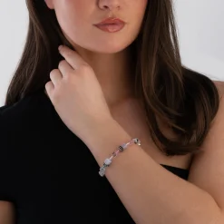 Coeur De Lion GeoCUBE Iconic Precious Crystal Bracelet