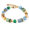 Coeur De Lion GeoCUBE Precious Fusion Yellow Gold Tone Bracelet