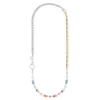Coeur De Lion GeoCUBE Yellow Gold Tone Layered Necklace