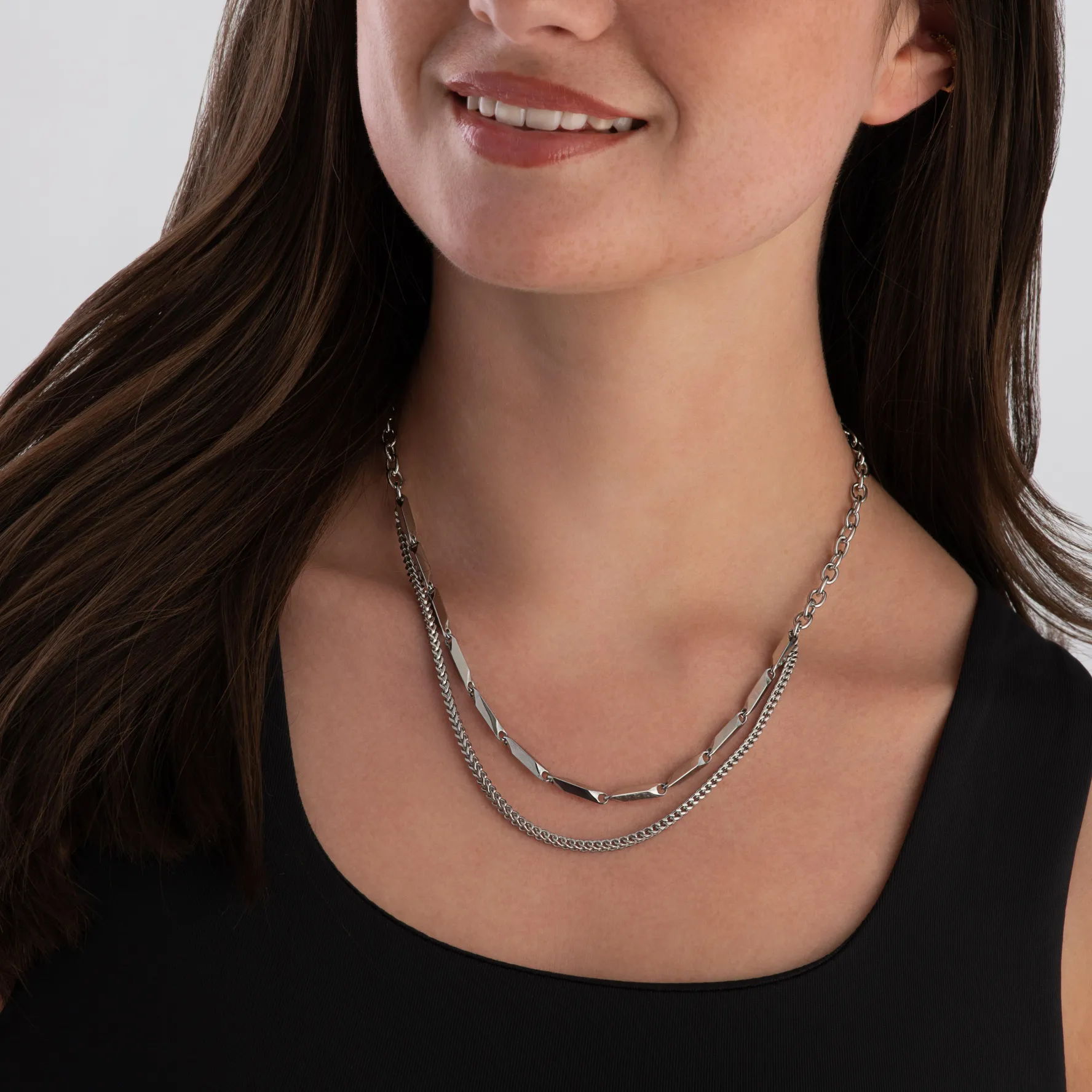Coeur De Lion Silver Necklace