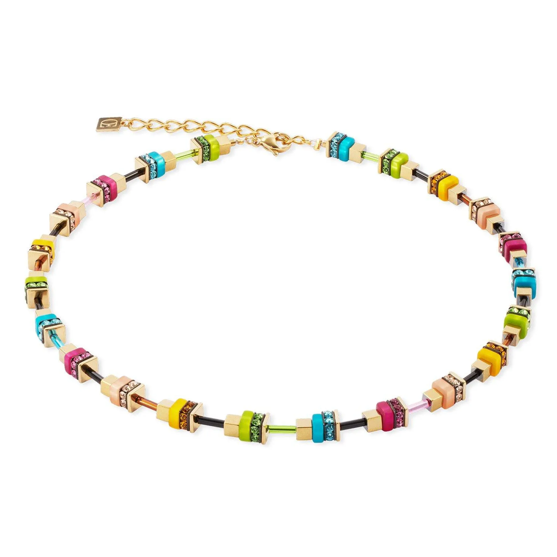 Coeur De Lion Yellow Gold Tone Necklace