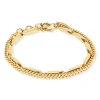 Coeur De Lion Yellow Gold Tone Bracelet