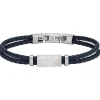 Emporio Armani Leather ID Men’s Bracelet