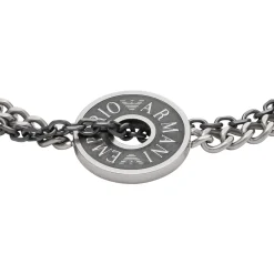 Emporio Armani Logo Essential Stainless Steel Men’s Bracelet