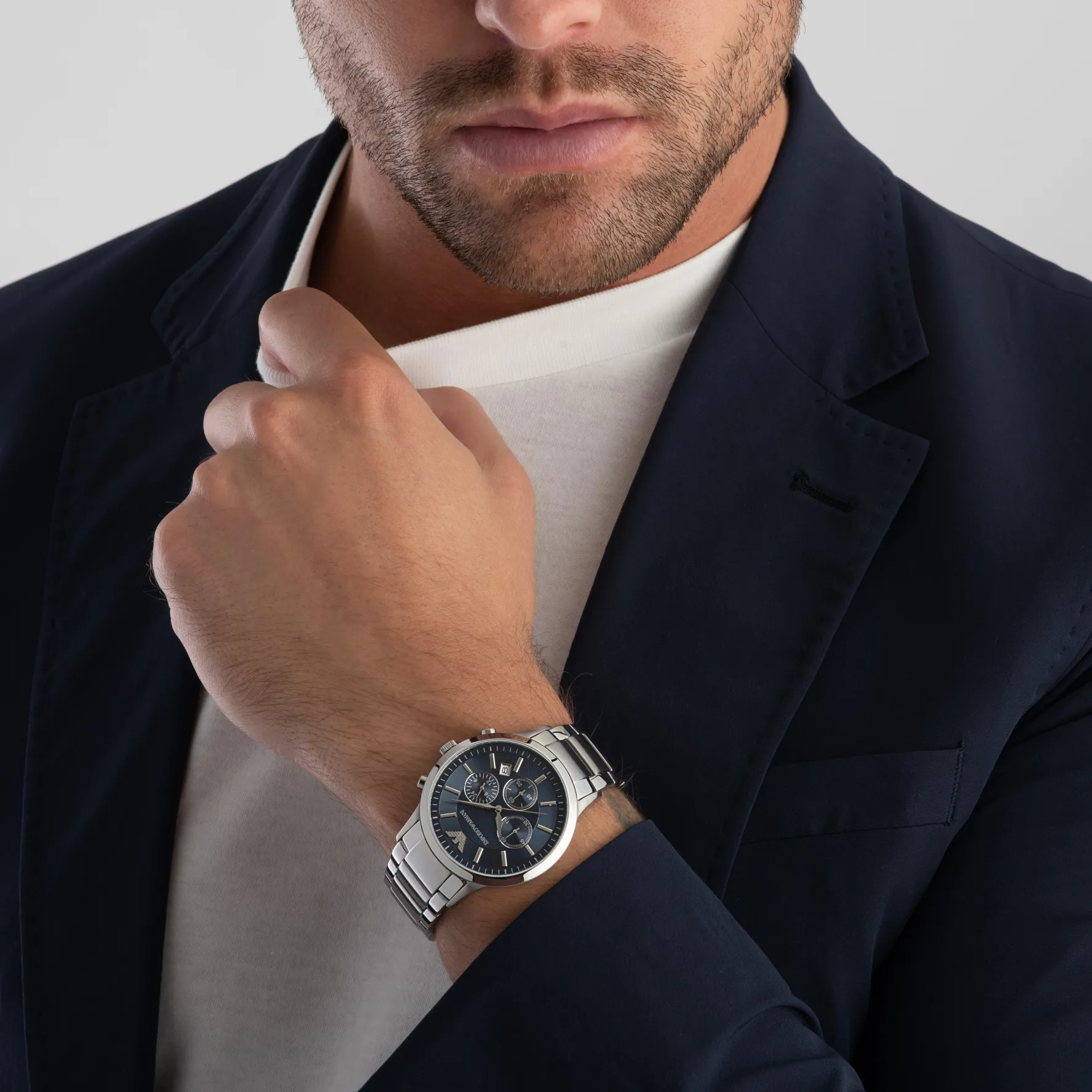 Emporio Armani 43mm Chronograph Men's Watch