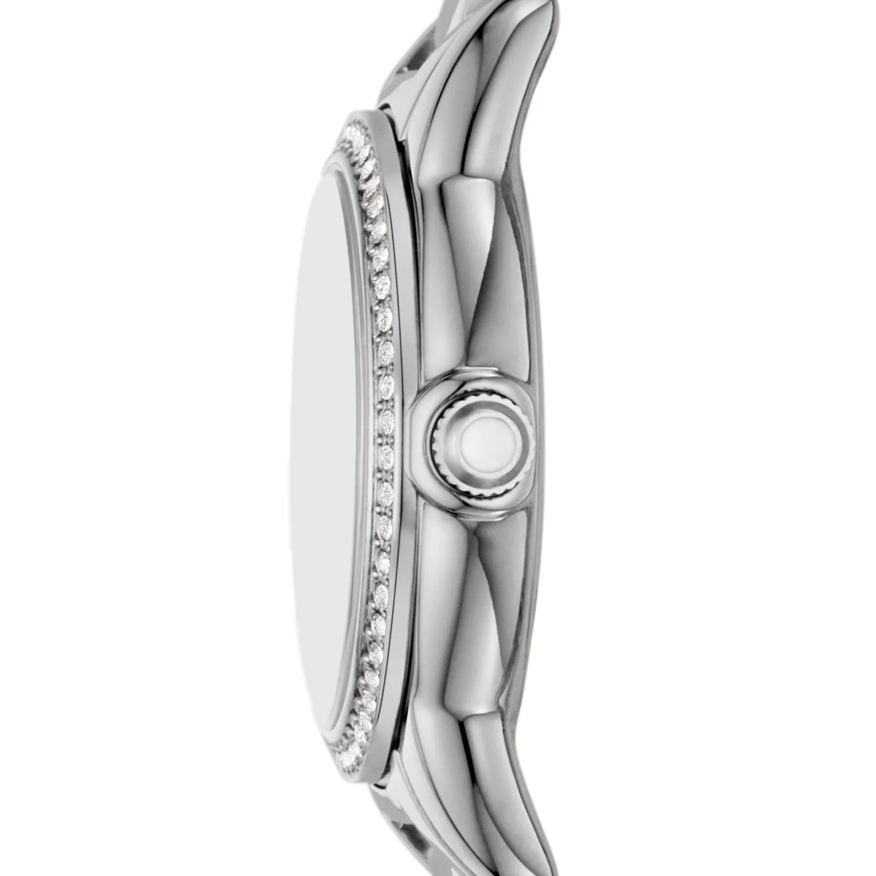 Emporio Armani 26mm Mother of Pearl Crystal Ladies Watch