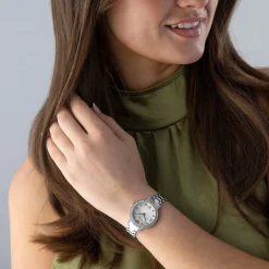 Emporio Armani 32mm Mother of Pearl Crystal Ladies Watch