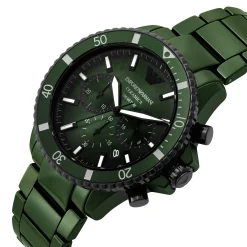 Emporio Armani Sea Explorer 43mm Ceramic Chronograph Men’s Watch