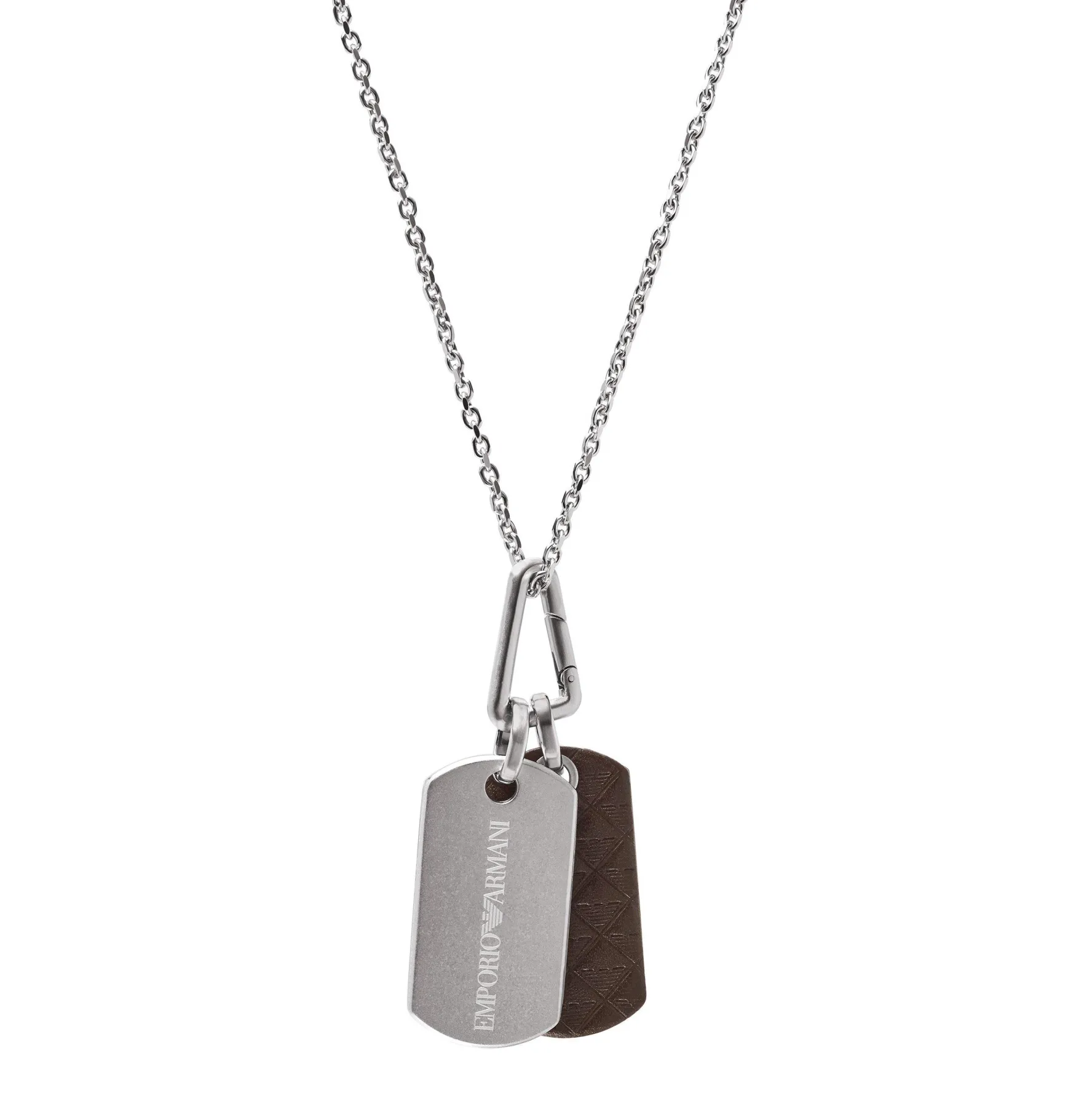 Emporio Armani Stainless Steel Dog Tag Pendant