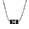 Emporio Armani Stainless Steel Rondel Men’s Necklace