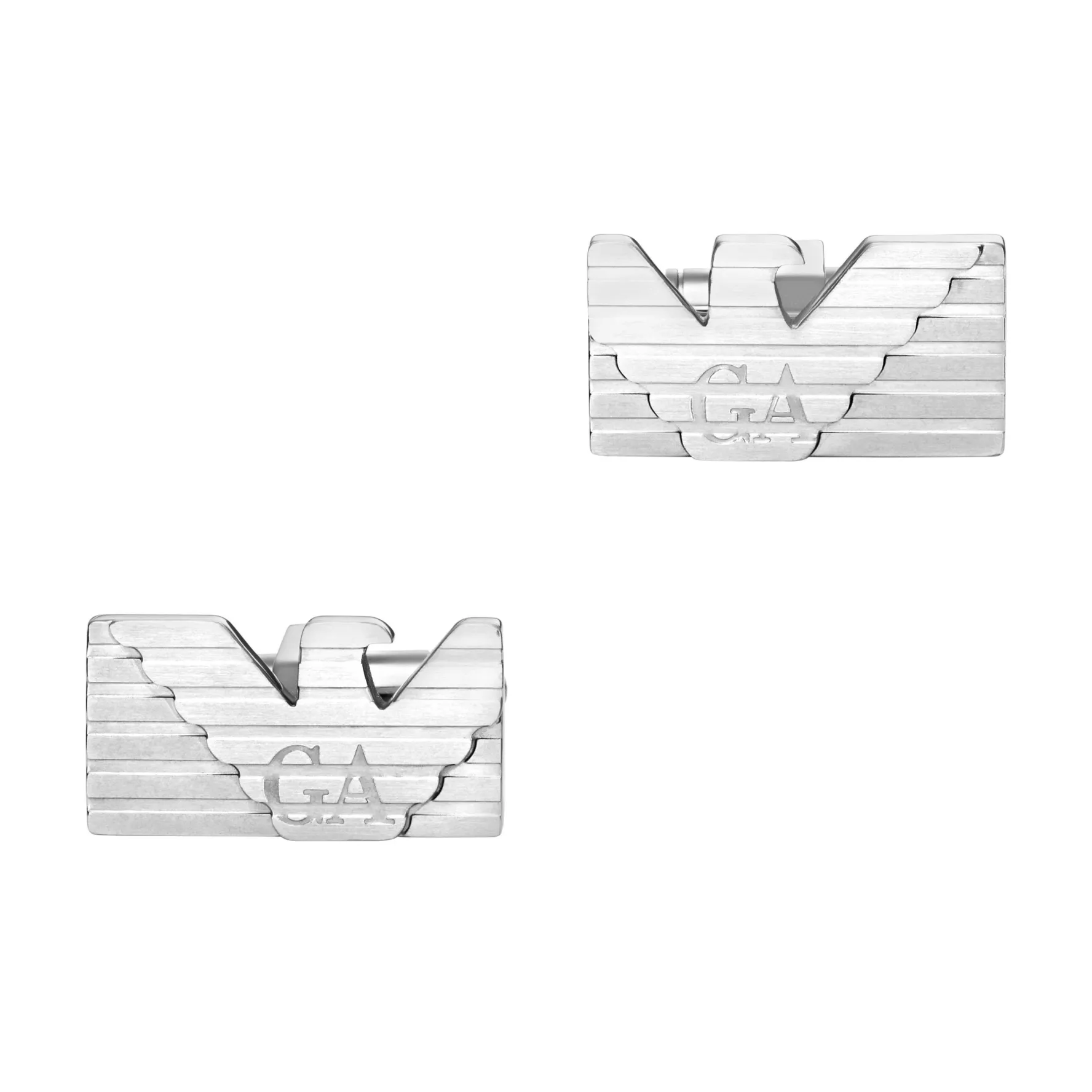 Emporio Armani Stainless Steel Cufflinks