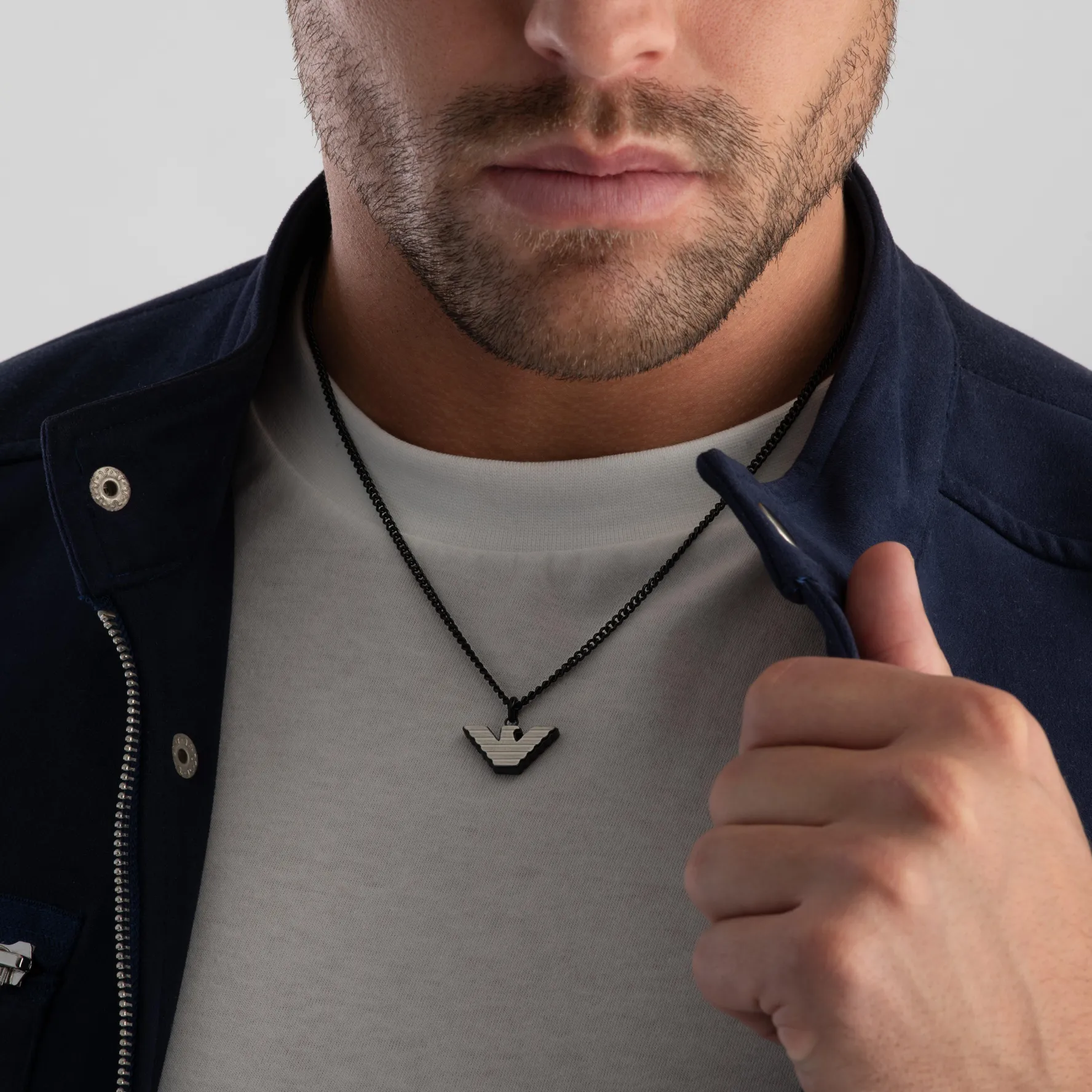 Emporio Armani Stainless Steel Men’s Necklace