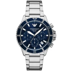 Emporio Armani World Explorer Solar 43.5mm Chronograph Men’s Watch