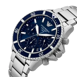Emporio Armani World Explorer Solar 43.5mm Chronograph Men’s Watch