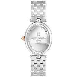 Frederique Constant Classics Art Deco 30mm Stainless Steel and Rose Gold PVD Ladies Watch