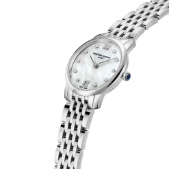 Frederique Constant Classics Slimline 30mm Diamond Mother of Pearl Ladies Watch