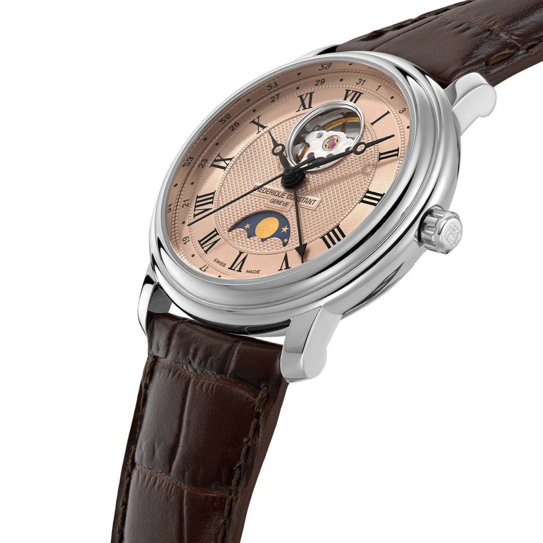 Frederique Constant Classics Heart Beat Moonphase 40mm Automatic Men’s Watch