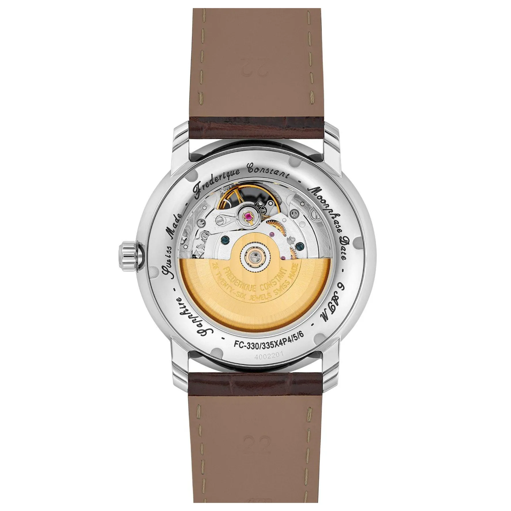 Frederique Constant Classics Heart Beat Moonphase 40mm Automatic Men’s Watch
