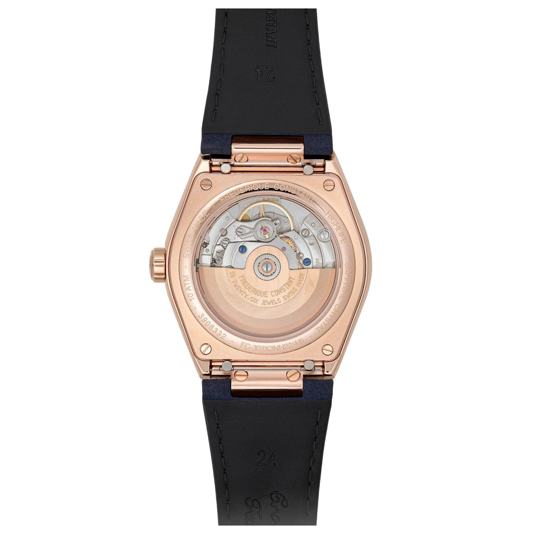 Frederique Constant Highlife Automatic COSC 39mm Rose Gold Plated Men’s Watch