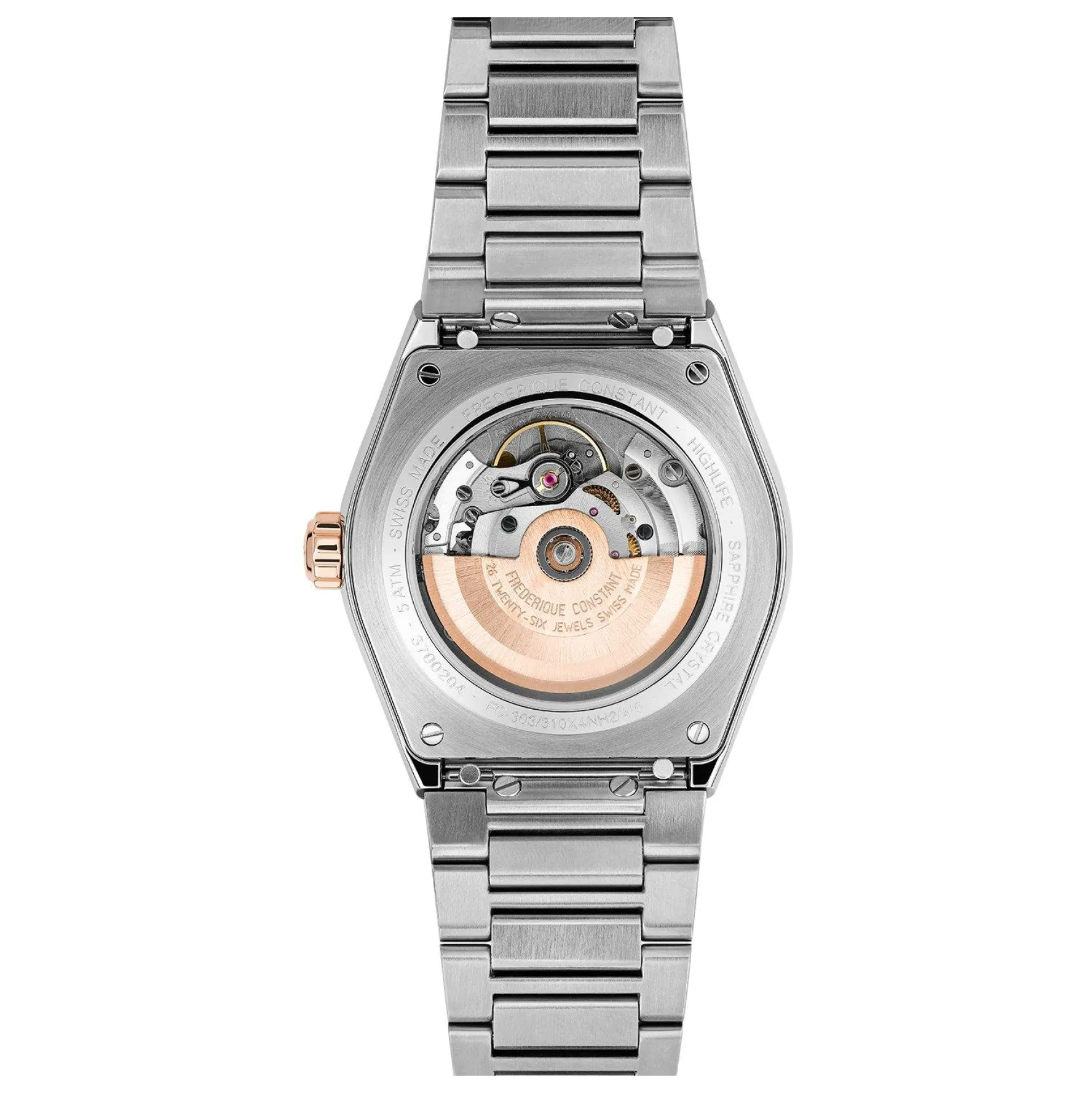 Frederique Constant Highlife Automatic COSC 41mm Stainless Steel and Rose Gold Plated Men’s Watch