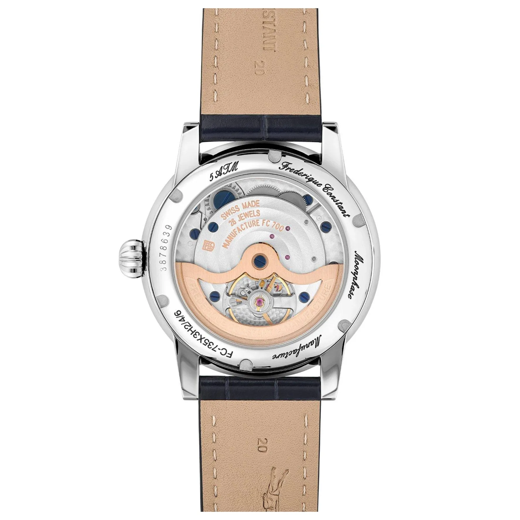 Frederique Constant Manufacture Classic Worldtimer 42mm Automatic Men’s Watch