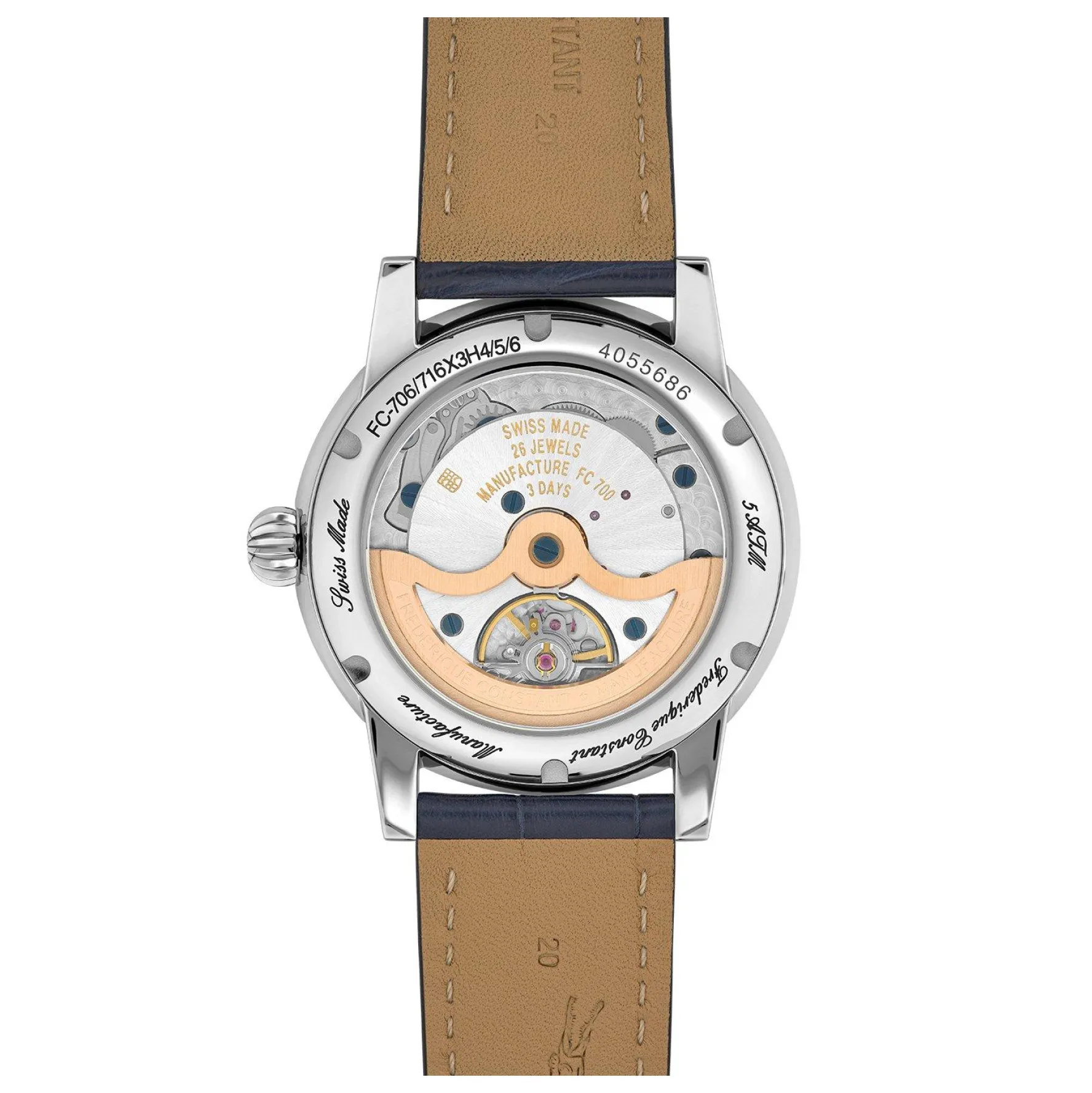 Frederique Constant Manufacture Classic Moonphase Date 40mm Automatic Men’s Watch