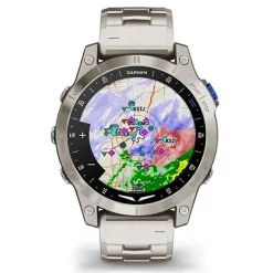 Garmin D2 Mach 1 47mm Aviator Titanium Smartwatch
