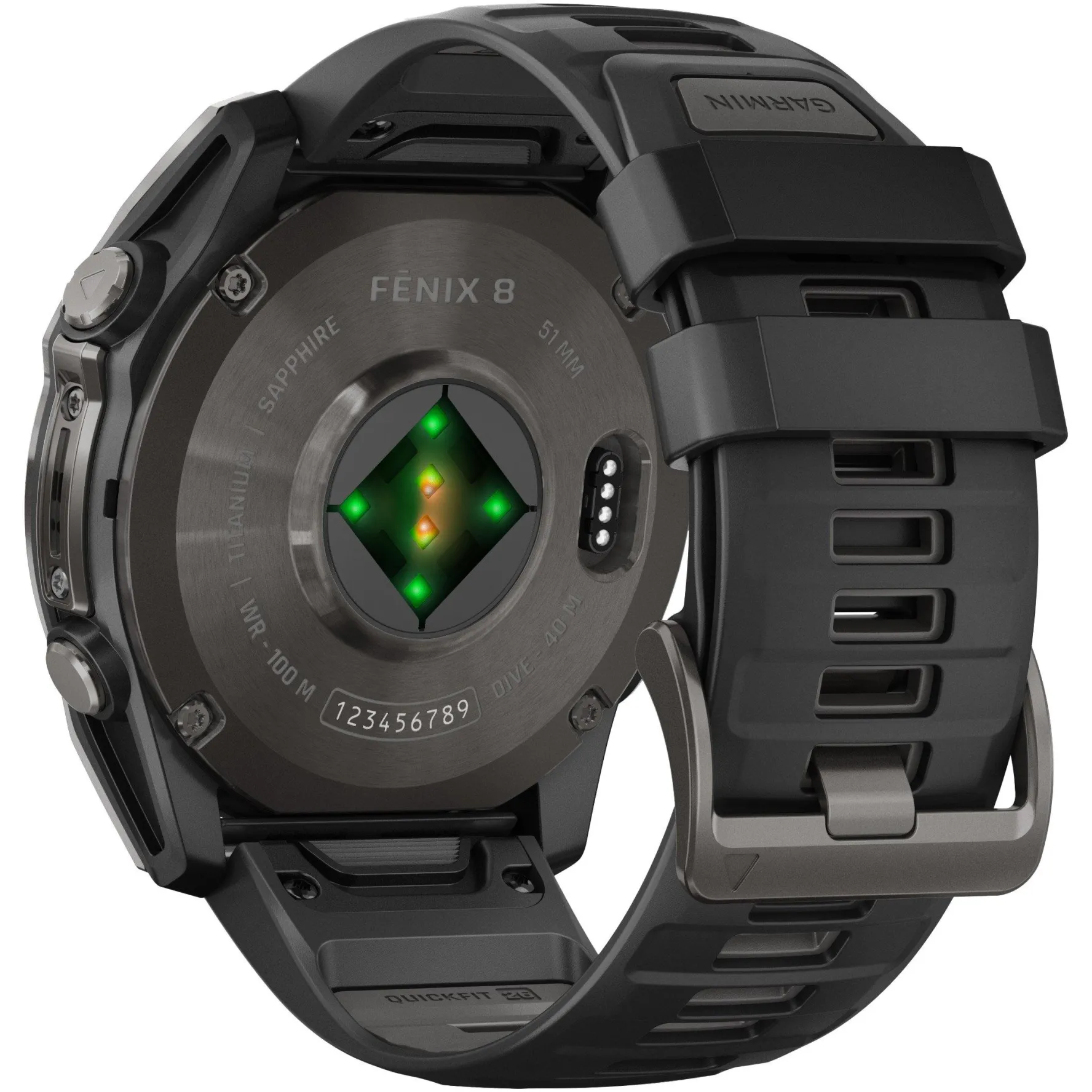 Garmin Fenix 8 AMOLED 51mm Multisport GPS Smartwatch