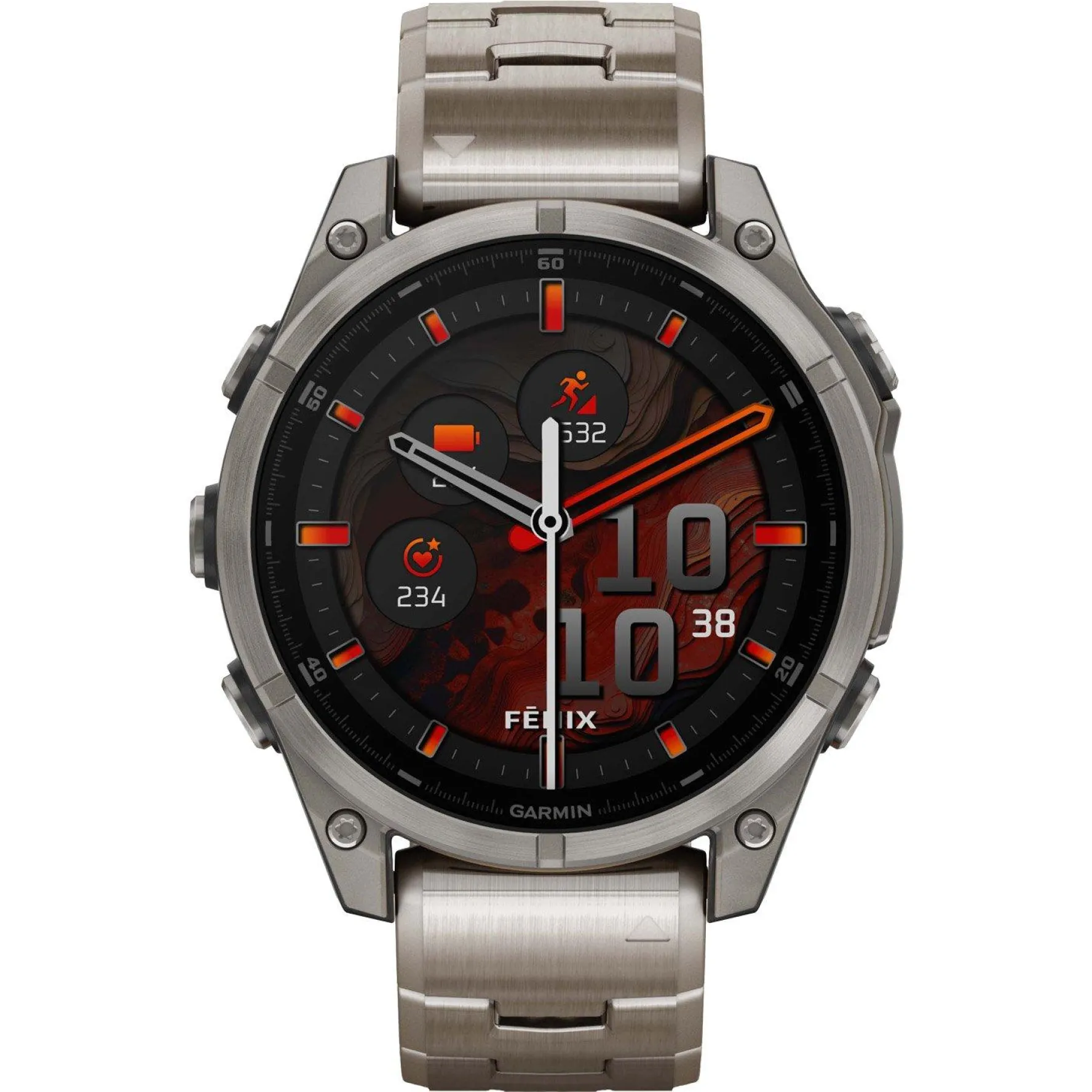 Garmin Fenix 8 AMOLED 47mm Titanium Multisport GPS Smartwatch