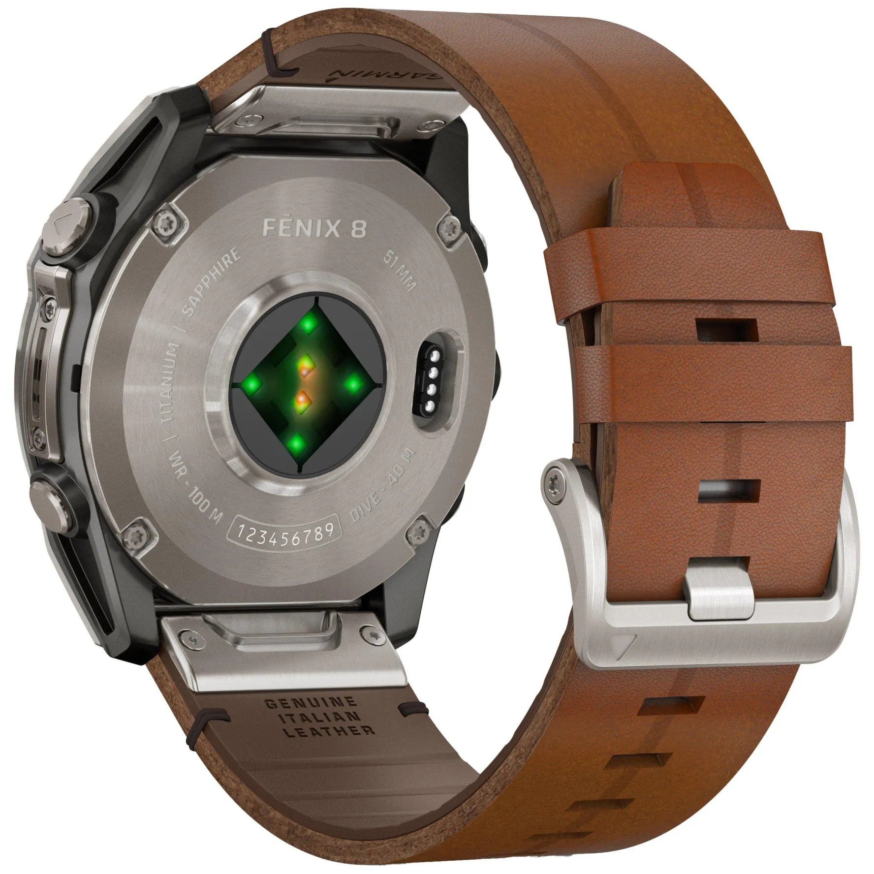 Garmin Fenix 8 AMOLED 51mm Titanium Multisport GPS Smartwatch