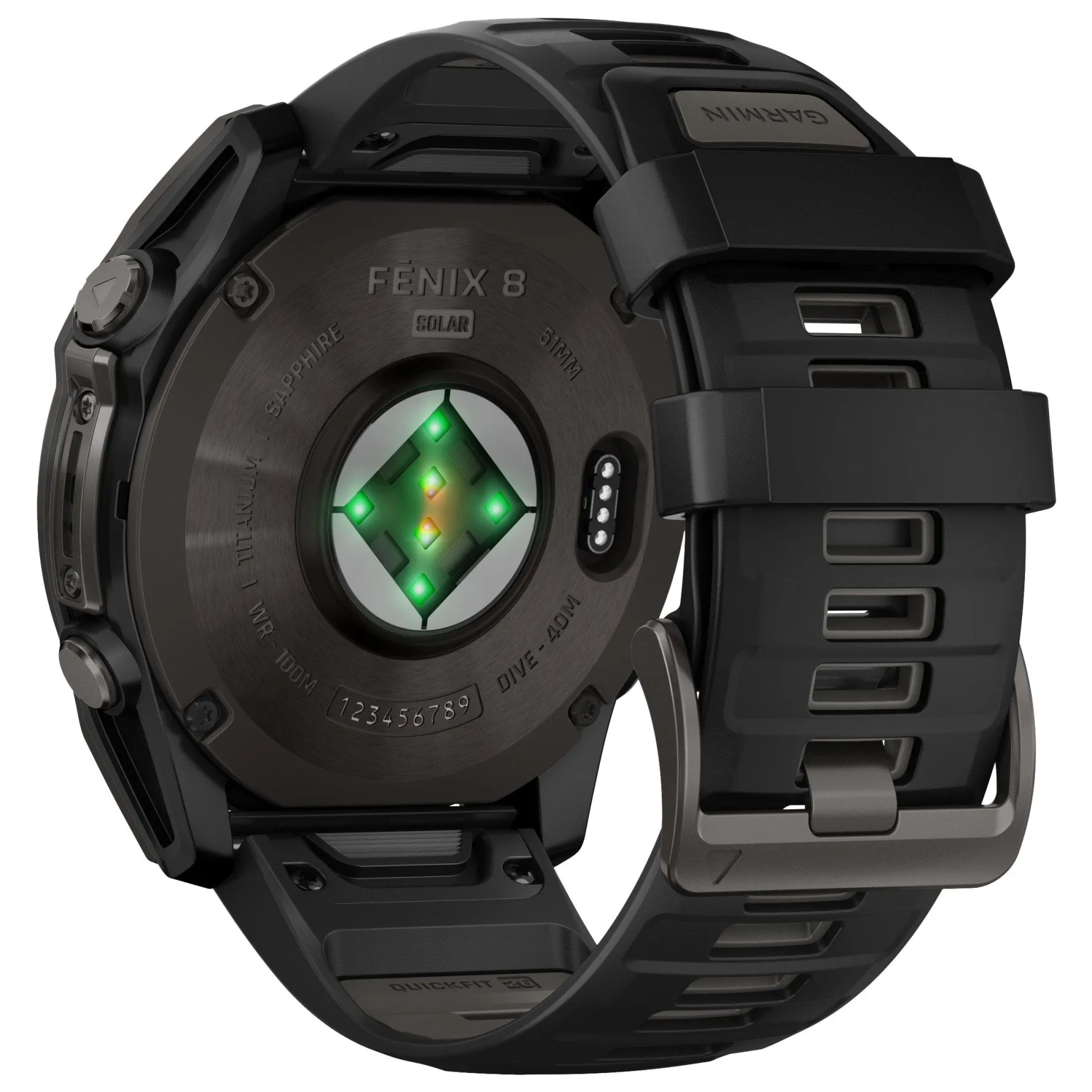 Garmin Fenix 8 Solar 51mm Titanium Multisport GPS Smartwatch