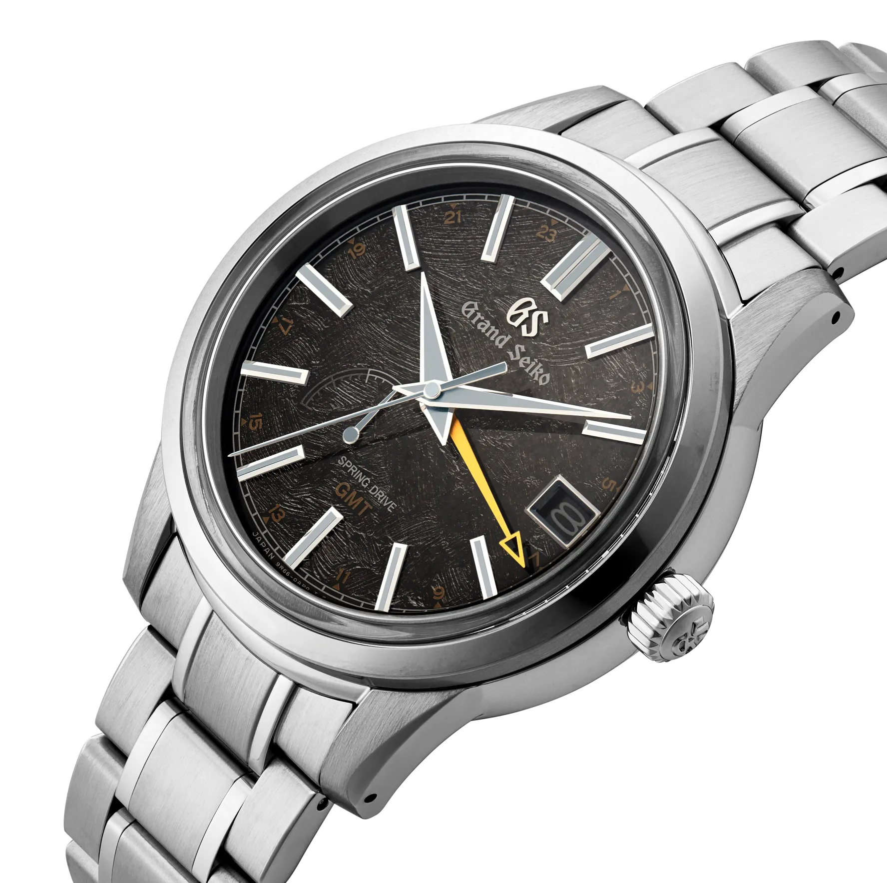 Grand Seiko Elegance Kanro 40.2mm Spring Drive GMT Men's Watch