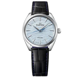 Grand Seiko Elegance Omiwatari 38.5mm Spring Drive Men's Watch
