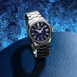 Grand Seiko Evolution 9 'Lake Suwa Before Dawn' 40mm Spring Drive Automatic Men’s Watch