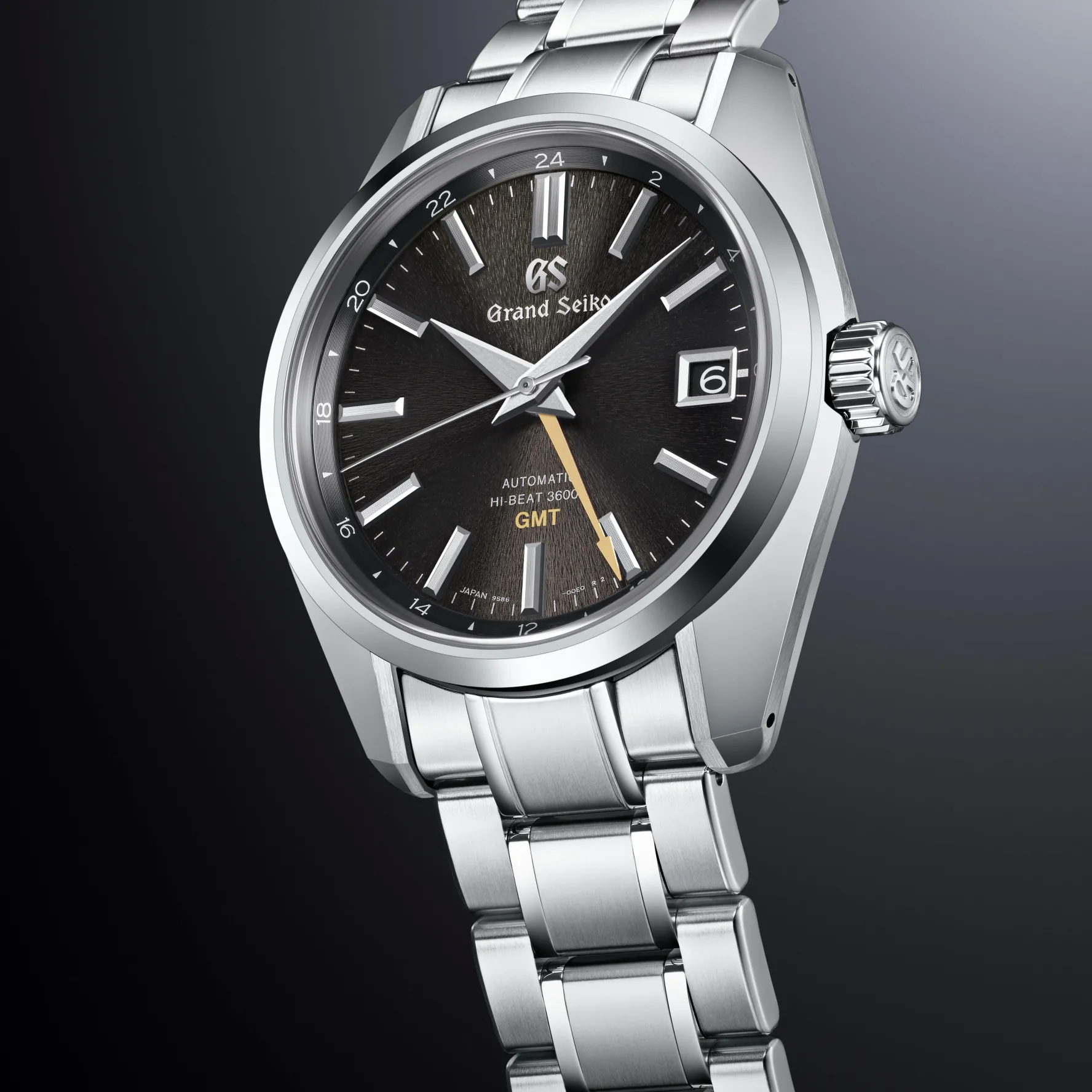 Grand Seiko Heritage 'Dusk Mount Iwate' 40mm GMT Automatic Men’s Watch