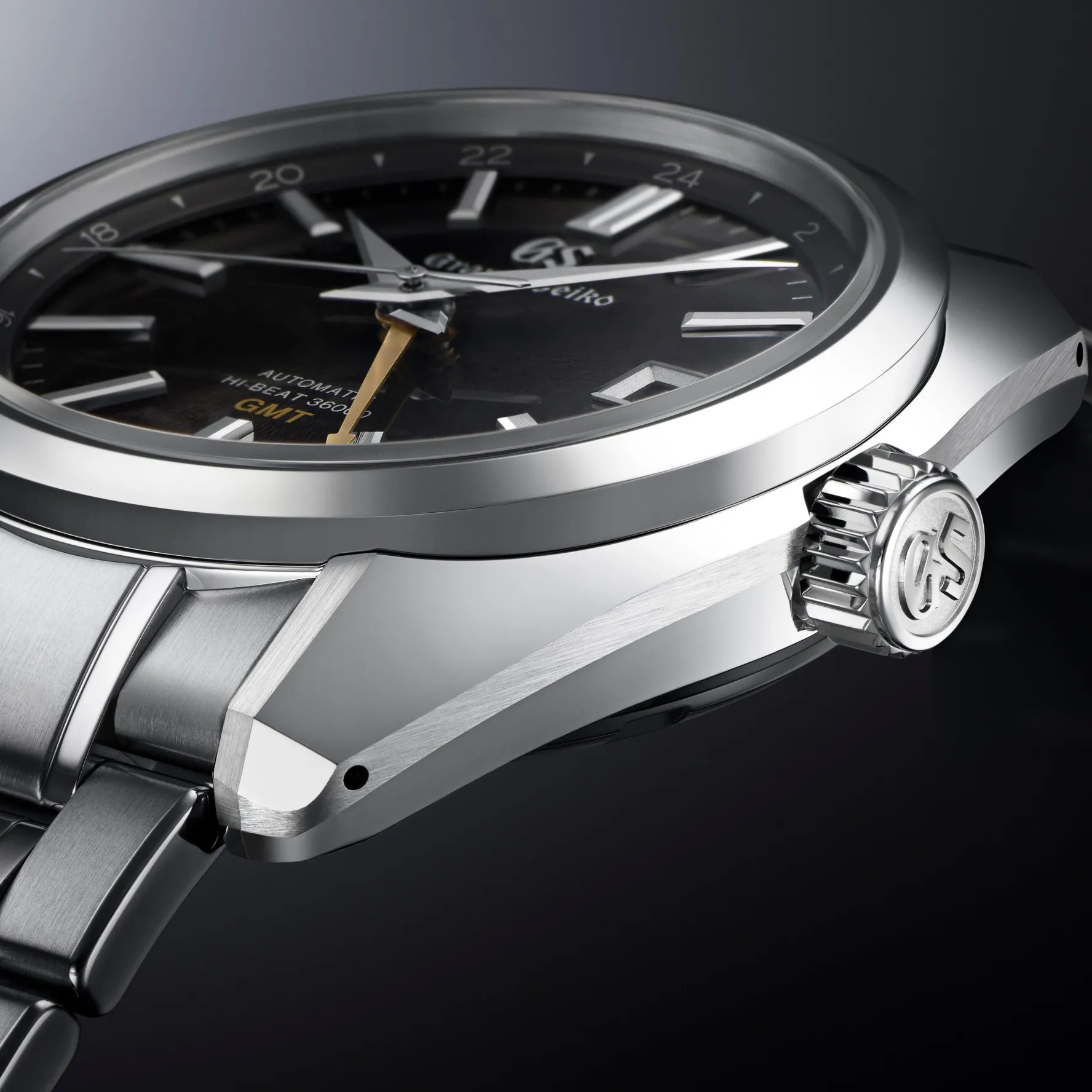 Grand Seiko Heritage 'Dusk Mount Iwate' 40mm GMT Automatic Men’s Watch