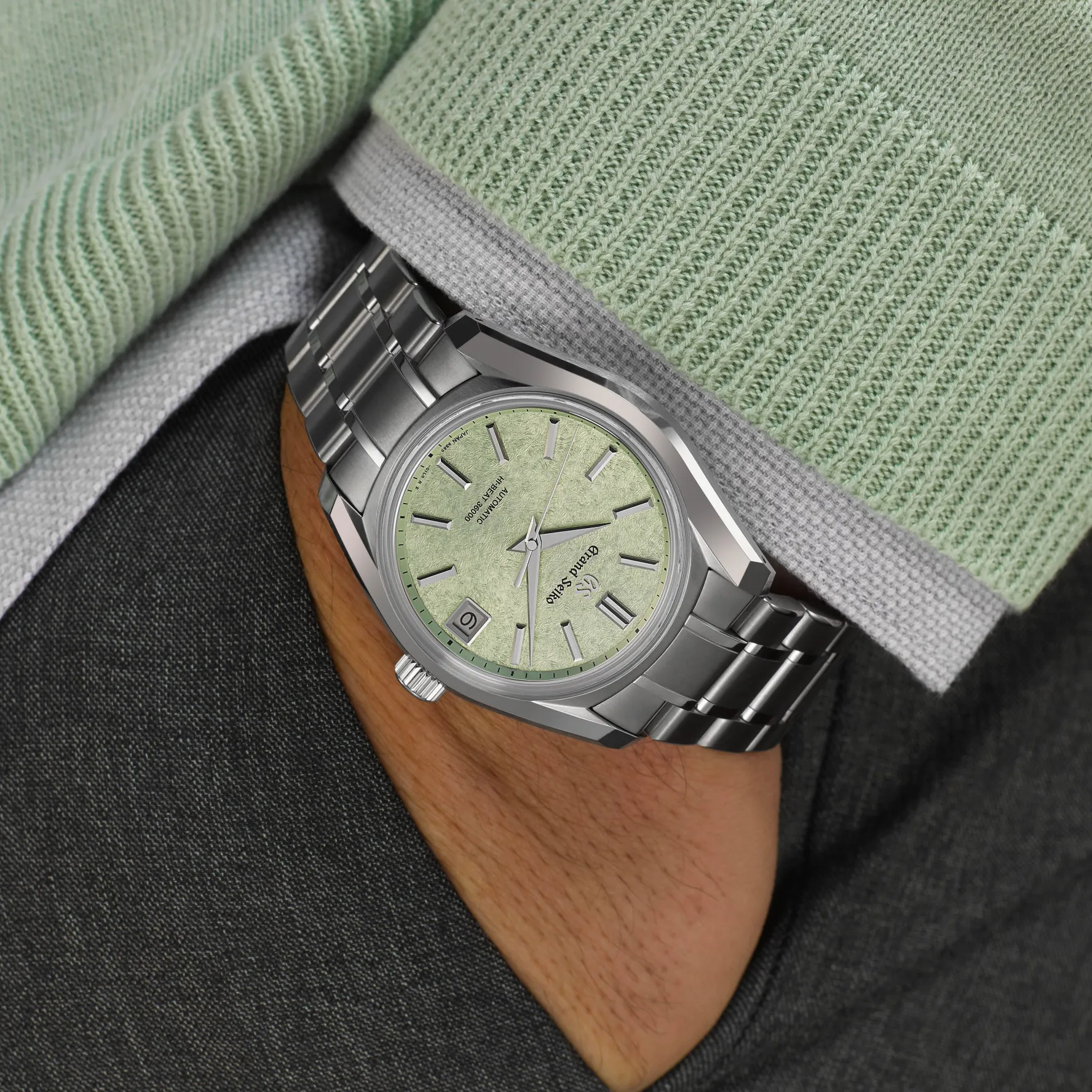 Grand Seiko Heritage 38mm Titanium Automatic Watch