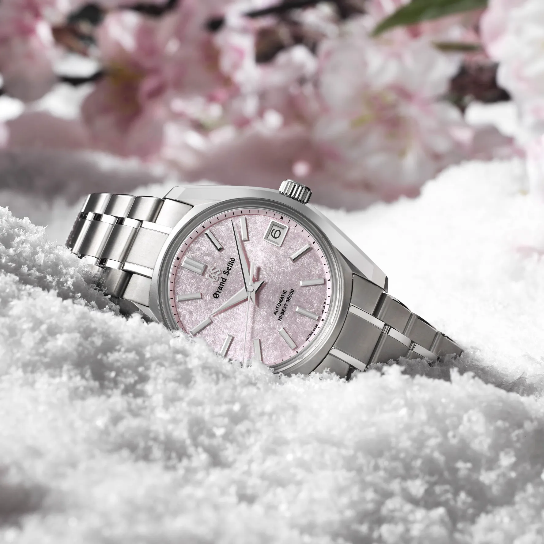 Grand Seiko Heritage 38mm Titanium Automatic Watch