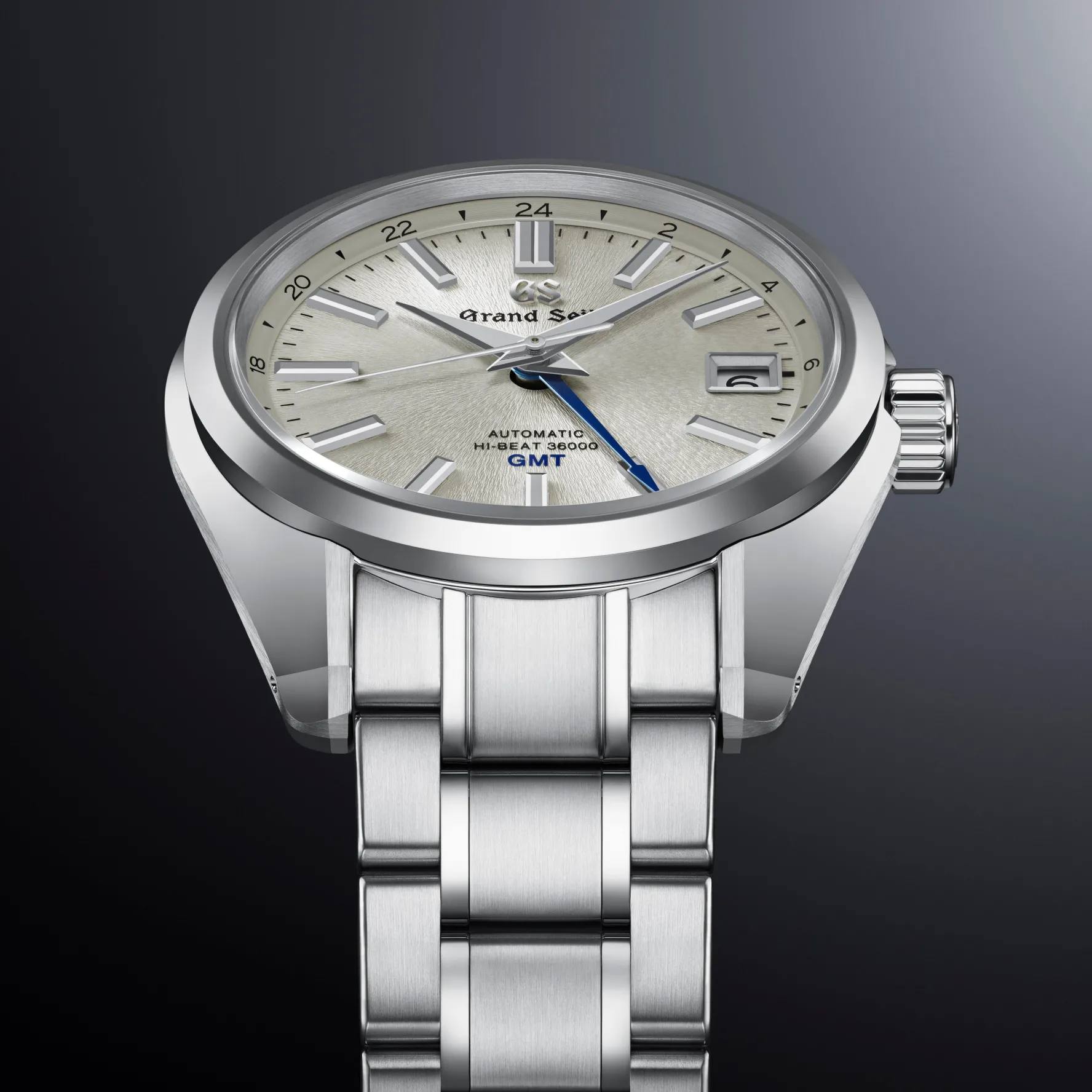 Grand Seiko Heritage 'Snowfall Mount Iwate' 40mm GMT Automatic Men’s Watch