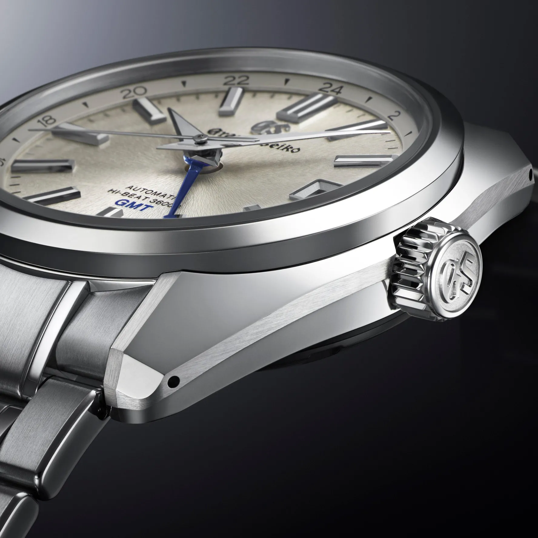 Grand Seiko Heritage 'Snowfall Mount Iwate' 40mm GMT Automatic Men’s Watch